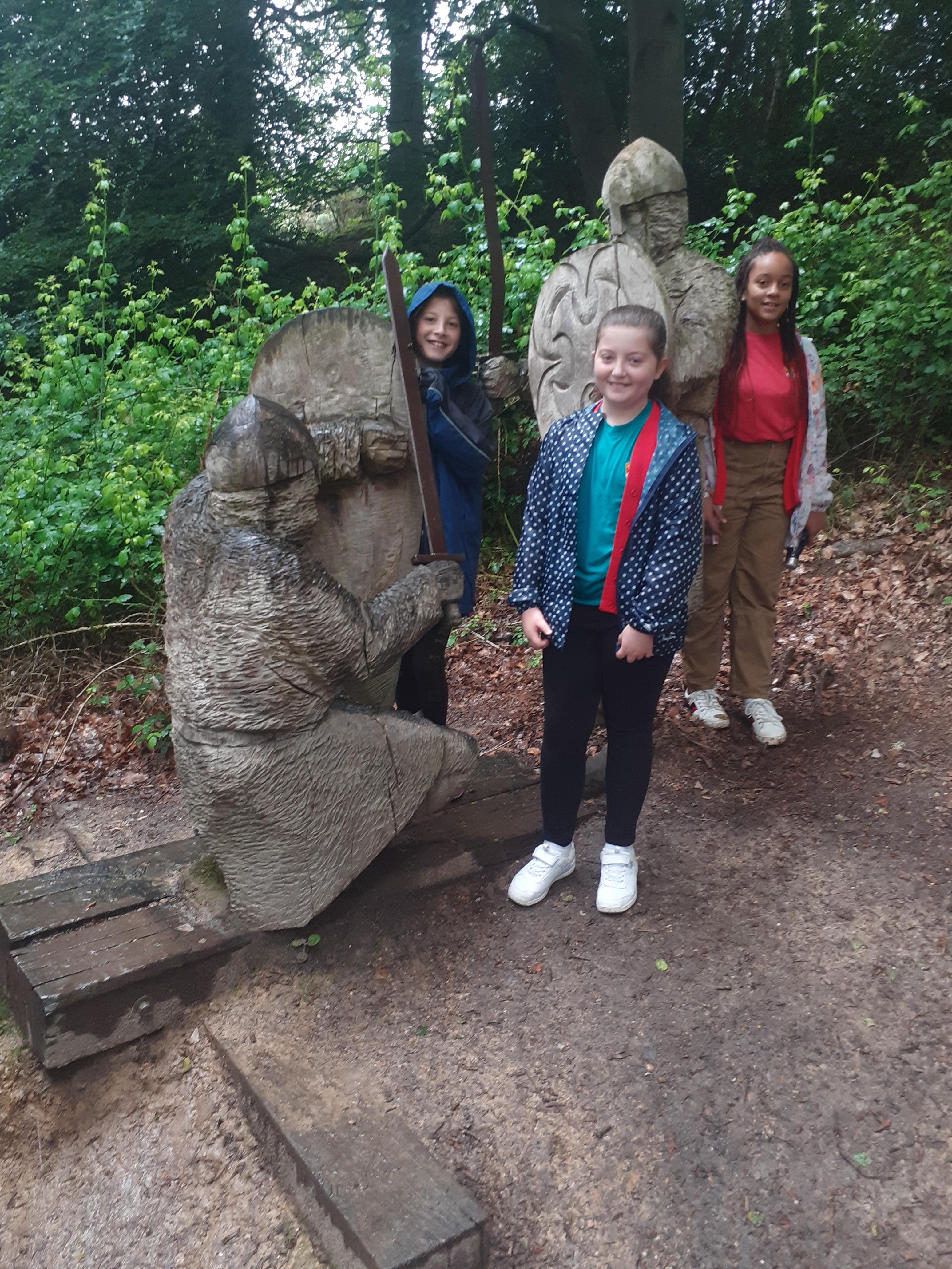 Thea Year 5s at Battle Abbey, learning and experiencing our local history